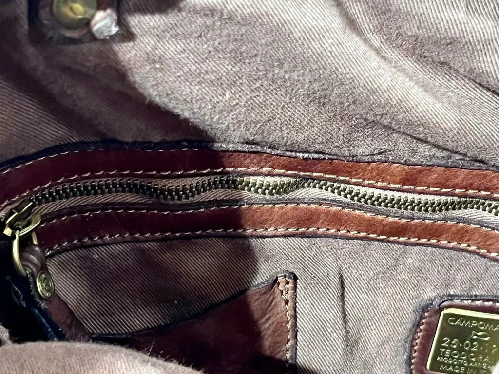 Campomaggi, Rucksack, Tartan Karo/ Kalb, oliv-gelb - UNIT Hamburg