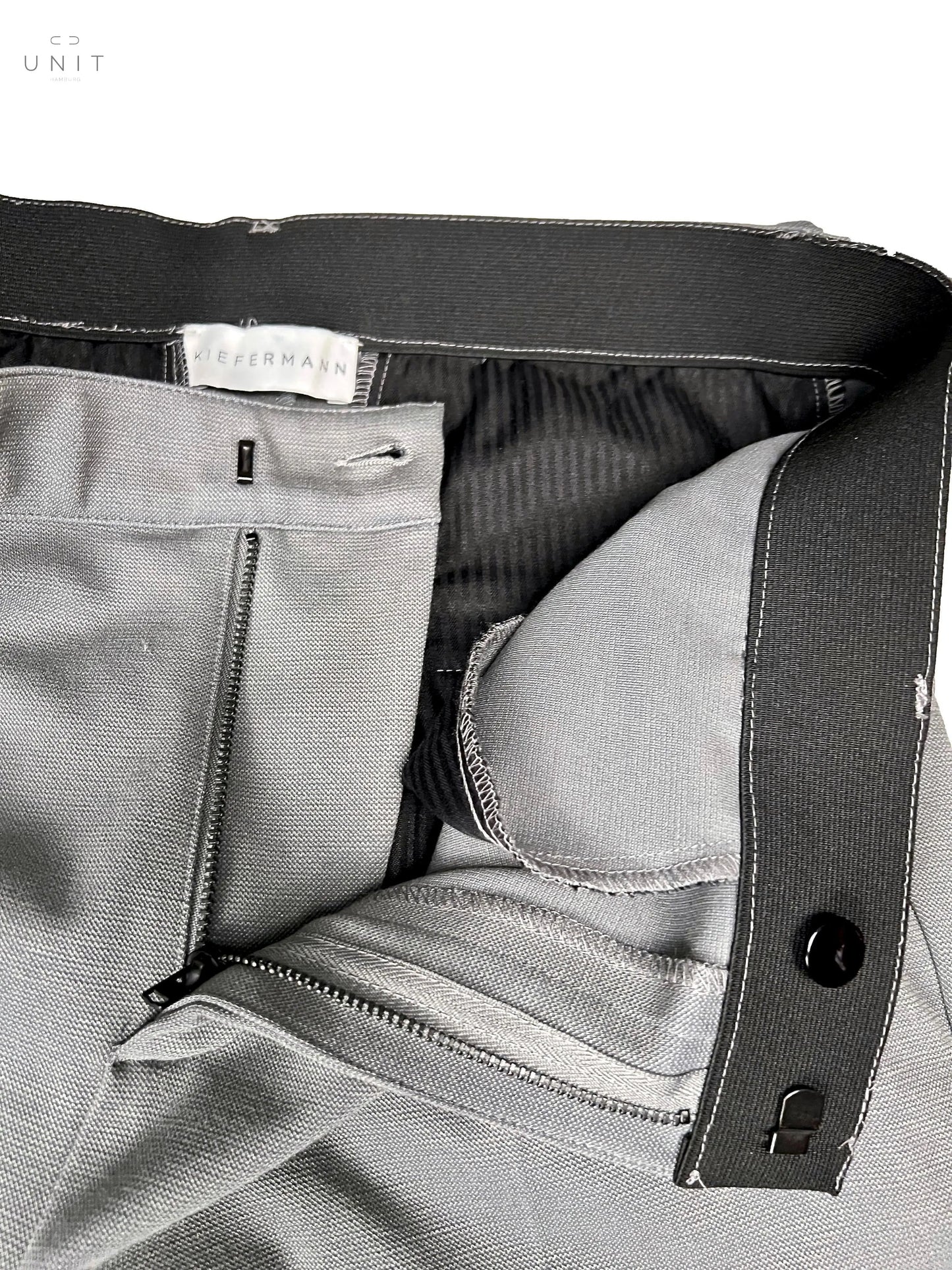 Innenausstattung Kiefermann 432-56090 Jaro Shorts Bundfalte grau