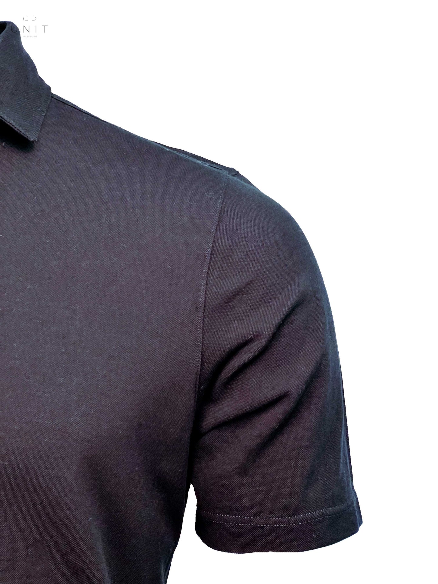 Detailaufnahme Never Laundry 60103/81402 Pique Polo navy