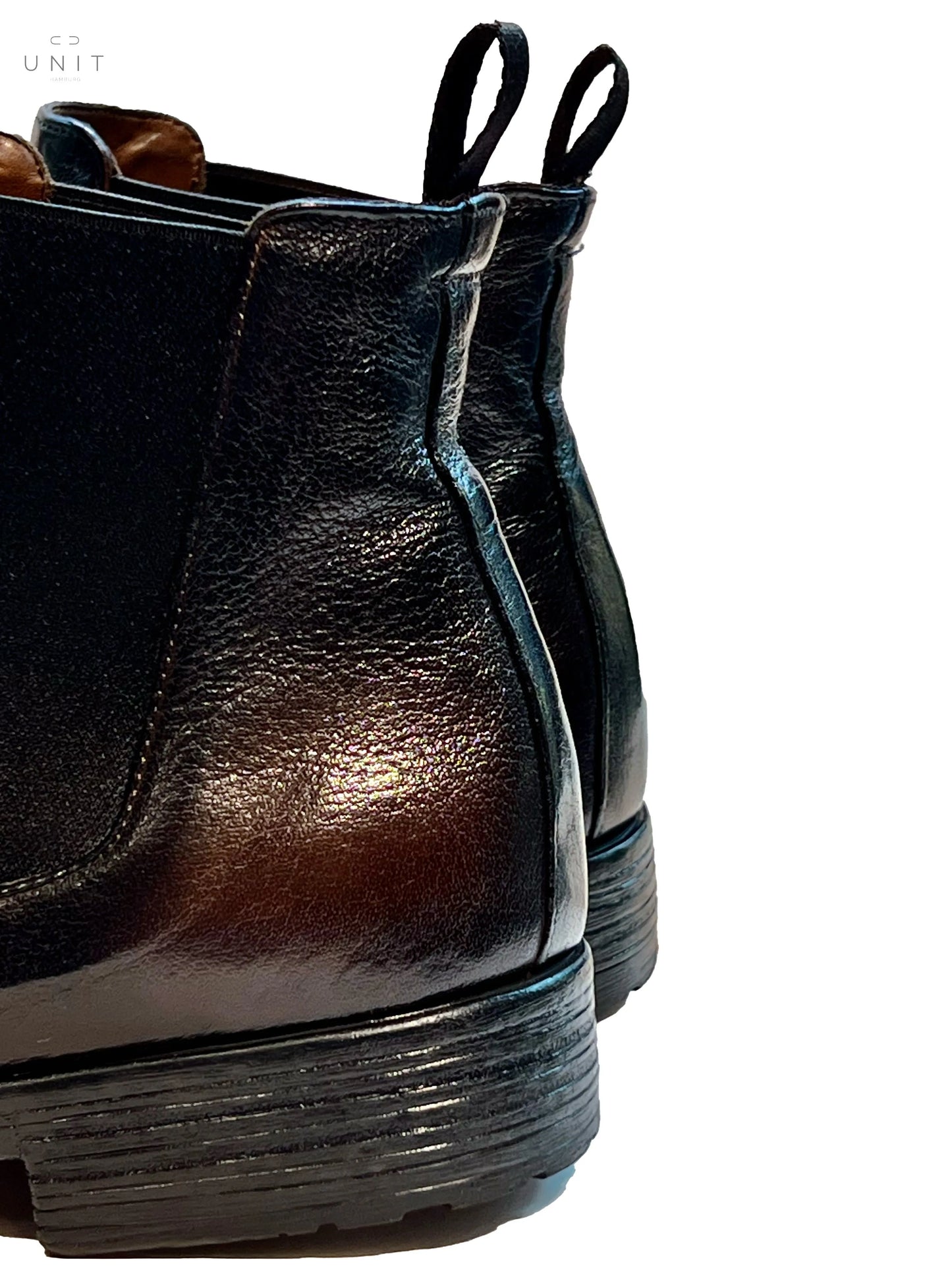 Officine Creative, Chelsea Boot, Kautschuksohle, 2-farbig braun Officine Creative