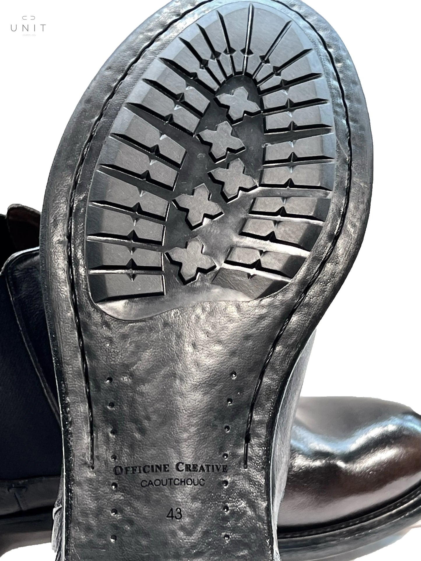 Officine Creative, Chelsea Boot, Kautschuksohle, 2-farbig braun Officine Creative
