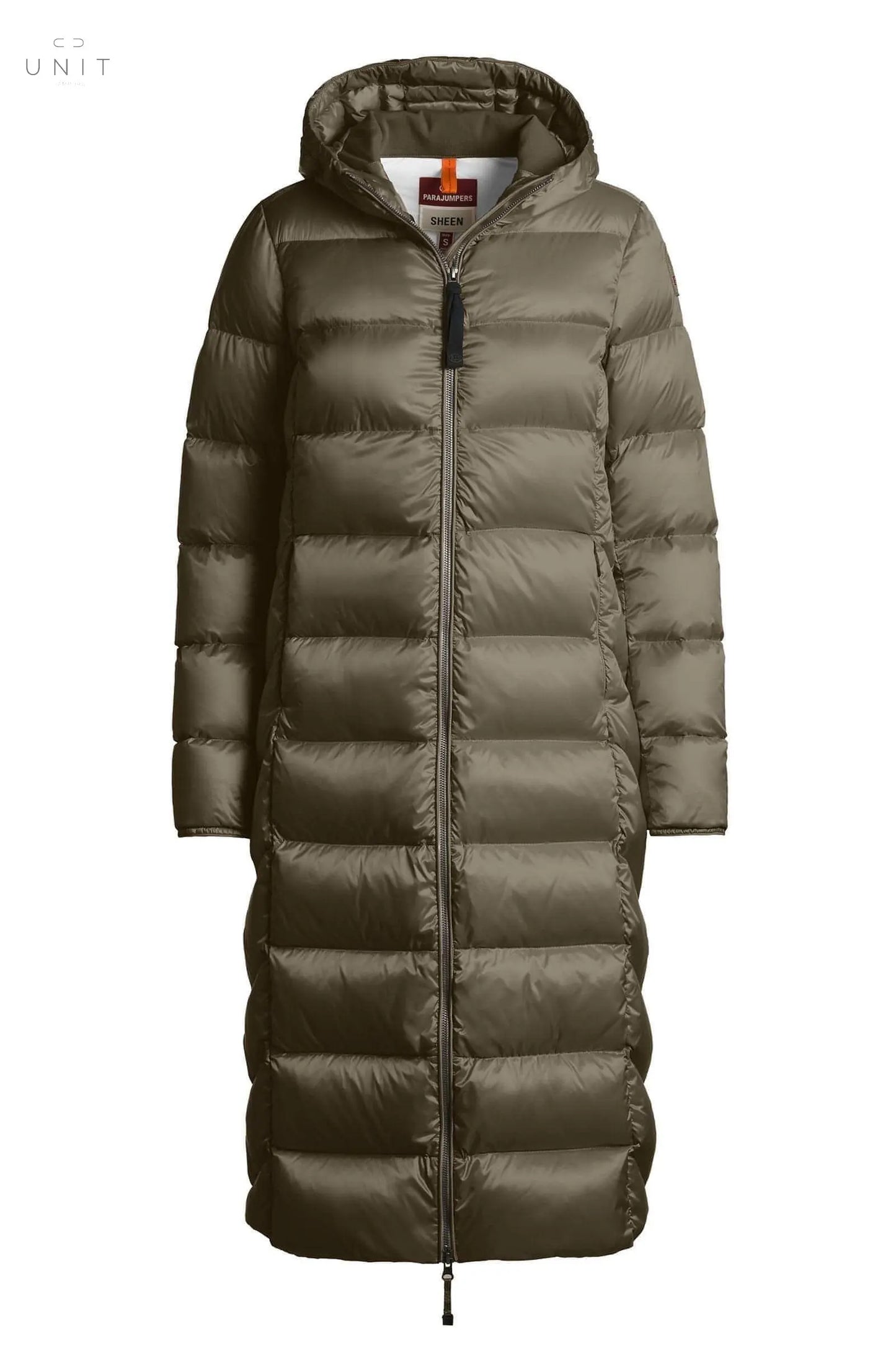 Parajumpers, LEAH - WOMAN, HOODED DOWN COAT, oliv, online only