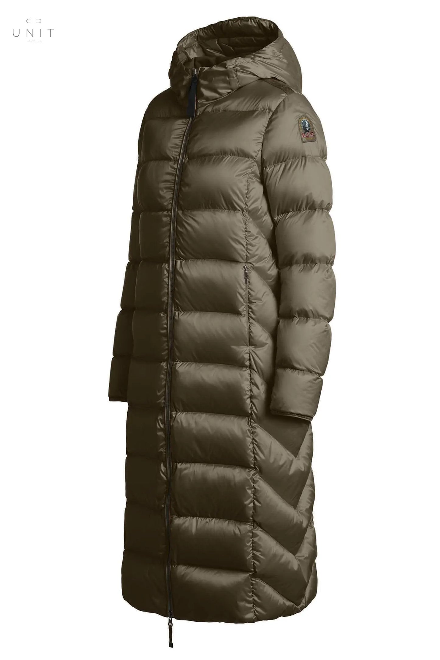 Parajumpers, LEAH - WOMAN, HOODED DOWN COAT, oliv, online only