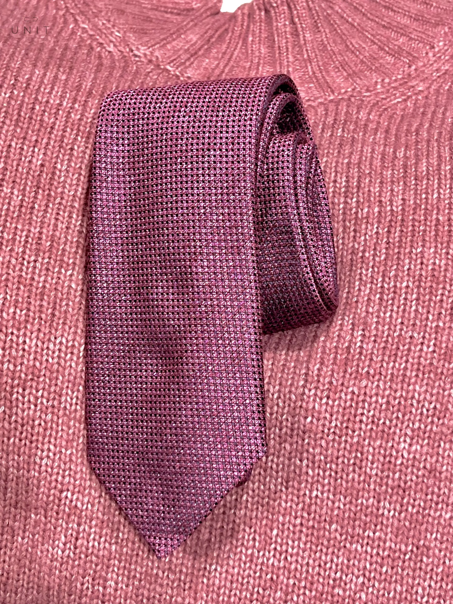 Ascot, Krawatte Wolle/ Seide, fuchsia Ascot