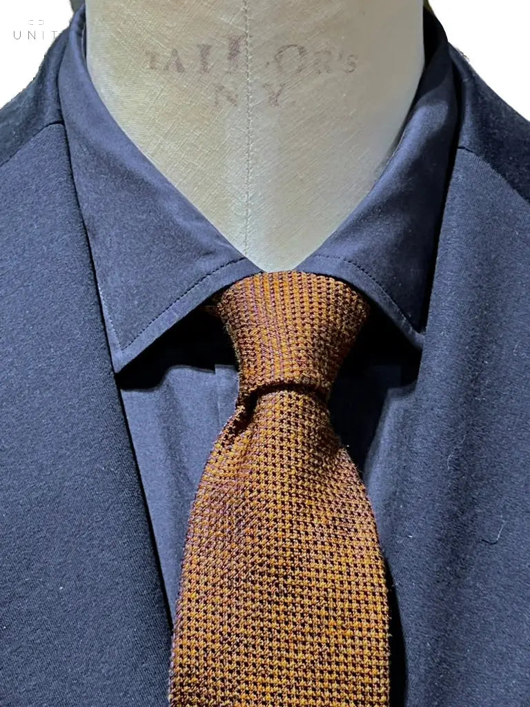 Ascot, Krawatte Wolle/ Seide, kupfer Ascot