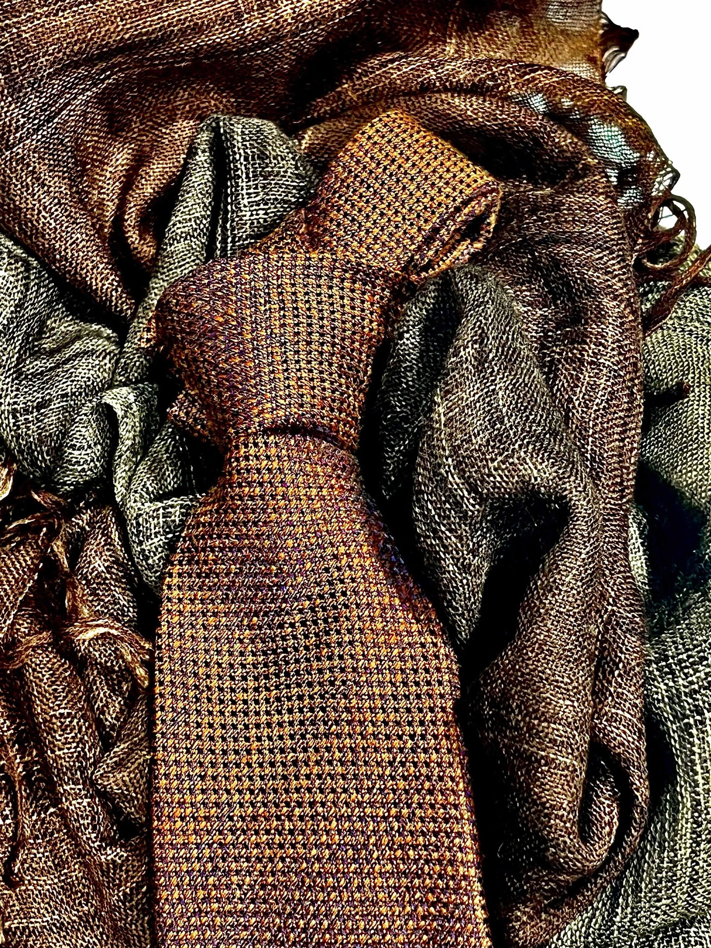 Ascot, Krawatte Wolle/ Seide, kupfer Ascot