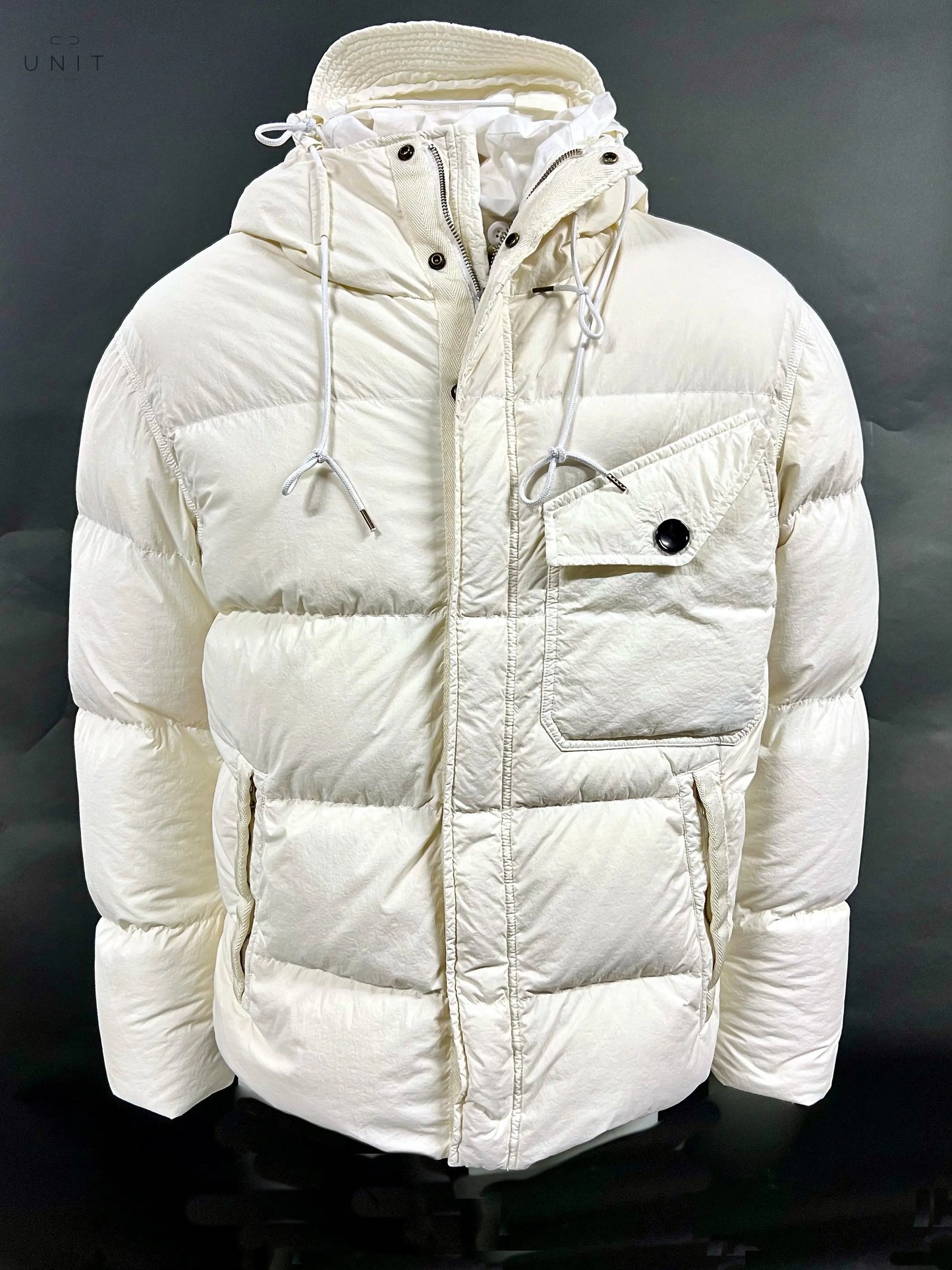 Ten C, Survival Daunenjacke, weiß - UNIT Hamburg
