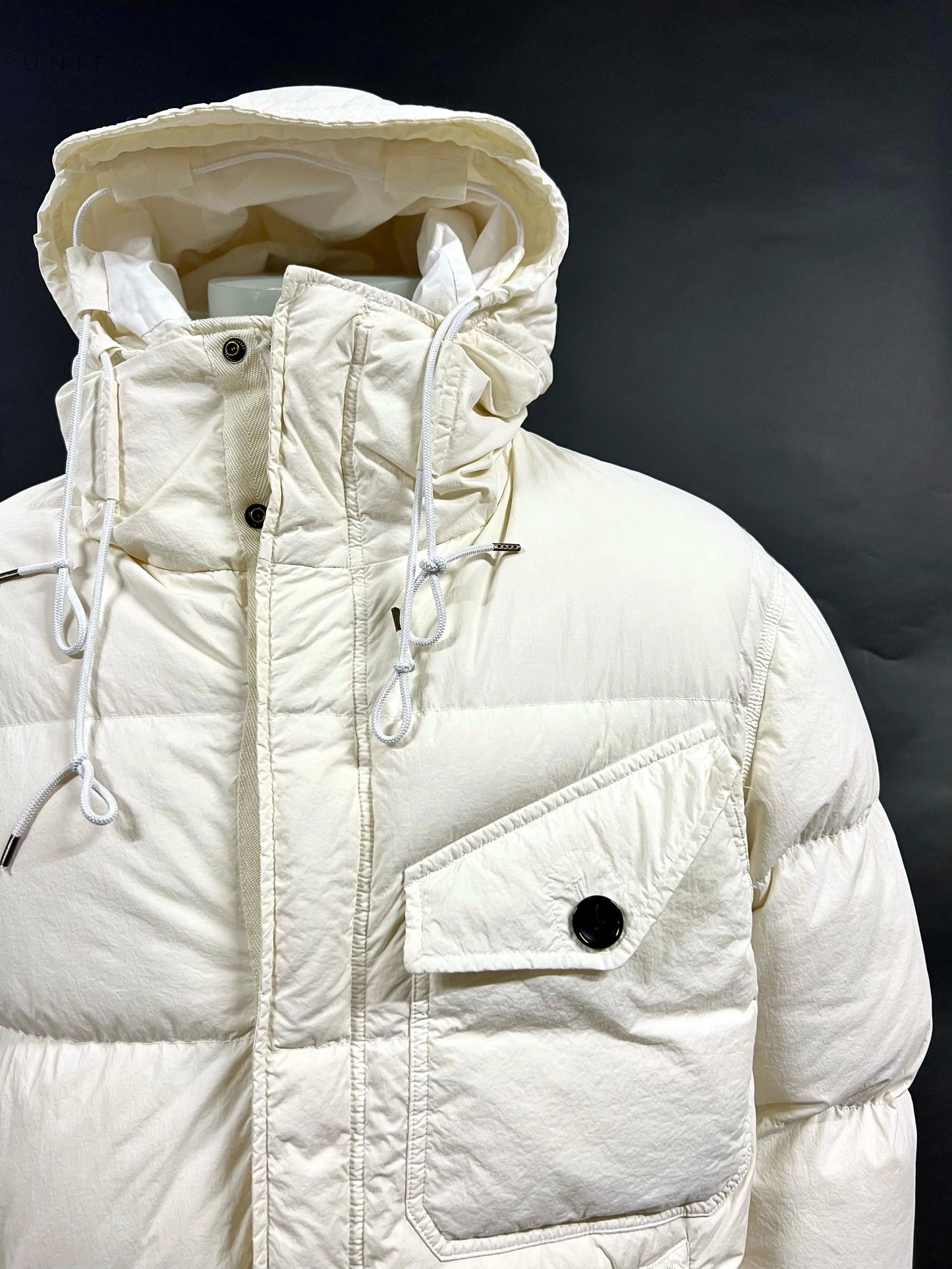 Ten C, Survival Daunenjacke, weiß - UNIT Hamburg