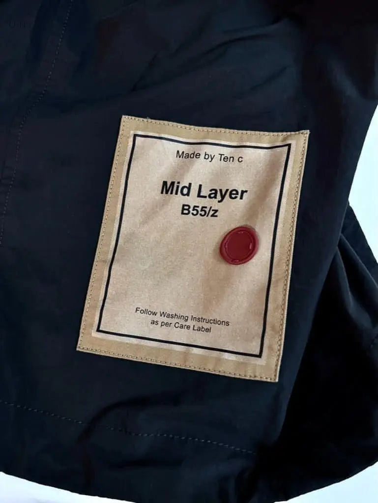 Rückenschild Ten C 23CTCUC04054 006556 MID LAYER Windbreaker