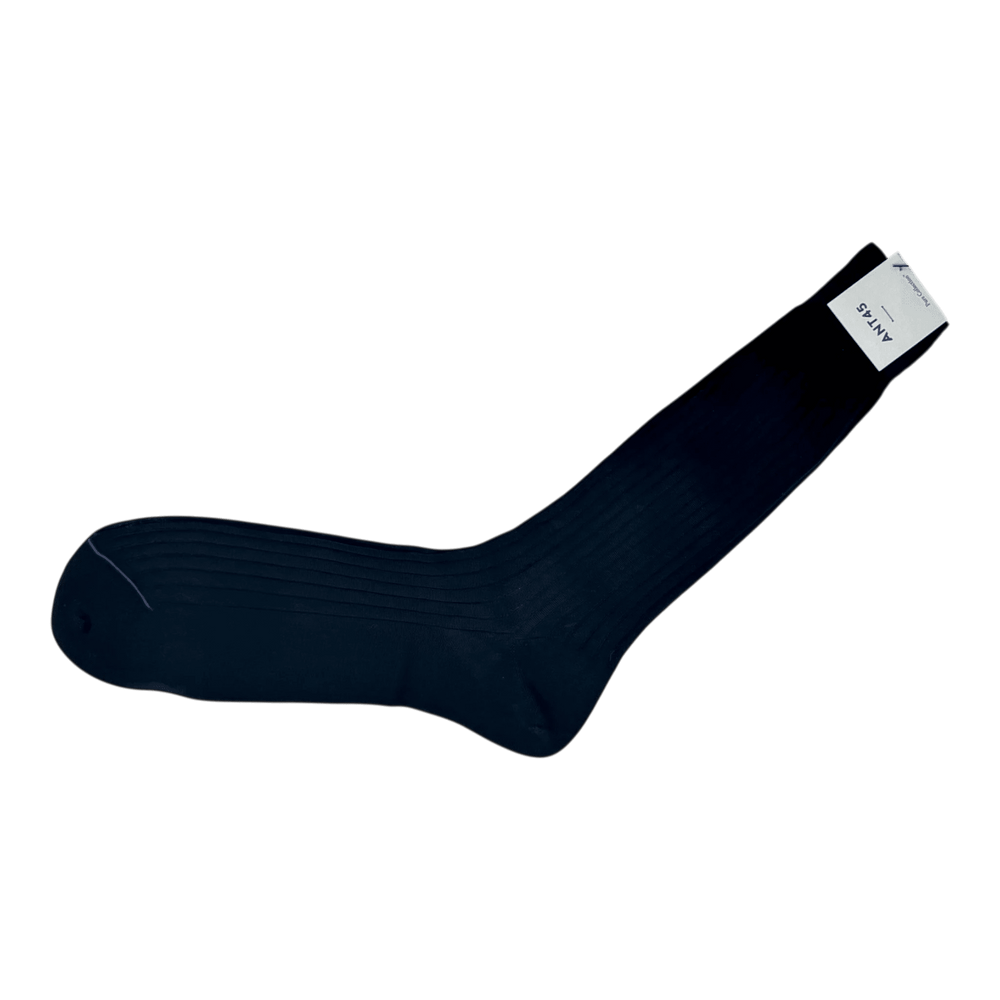 UNIT Hamburg - ANT45, RIB SHORT, – Filoscozia Bio Cotton, navy - ANT45