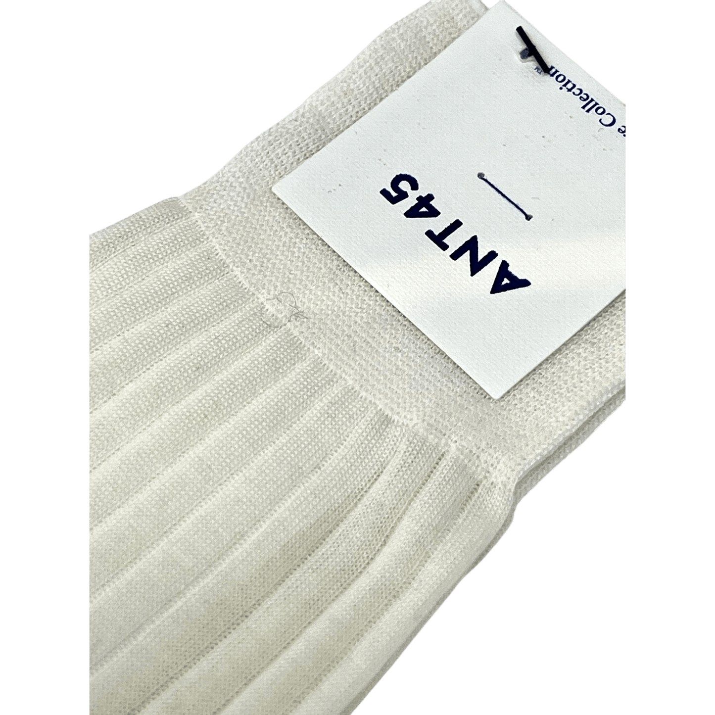 UNIT Hamburg - ANT45, RIB SHORT, Filoscozia Bio Cotton, weiß - ANT45