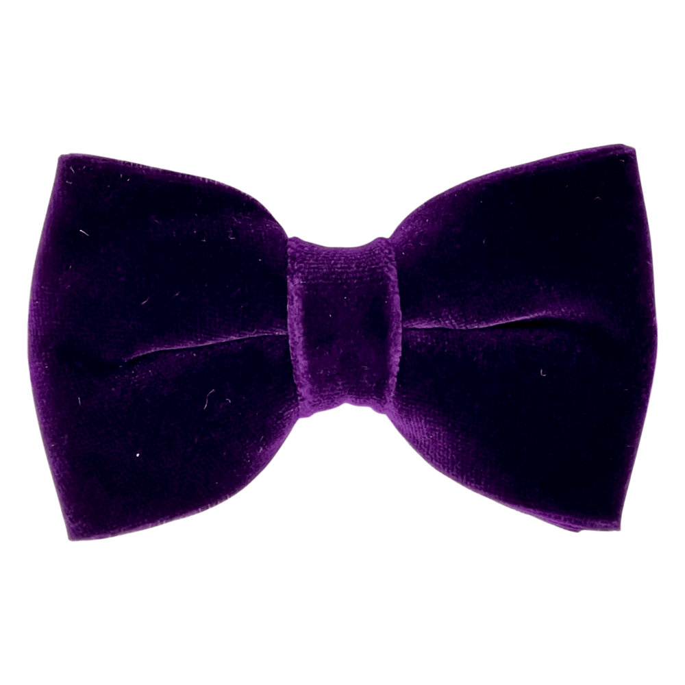 Ascot, feierliche Samtschleife, violett - UNIT Hamburg