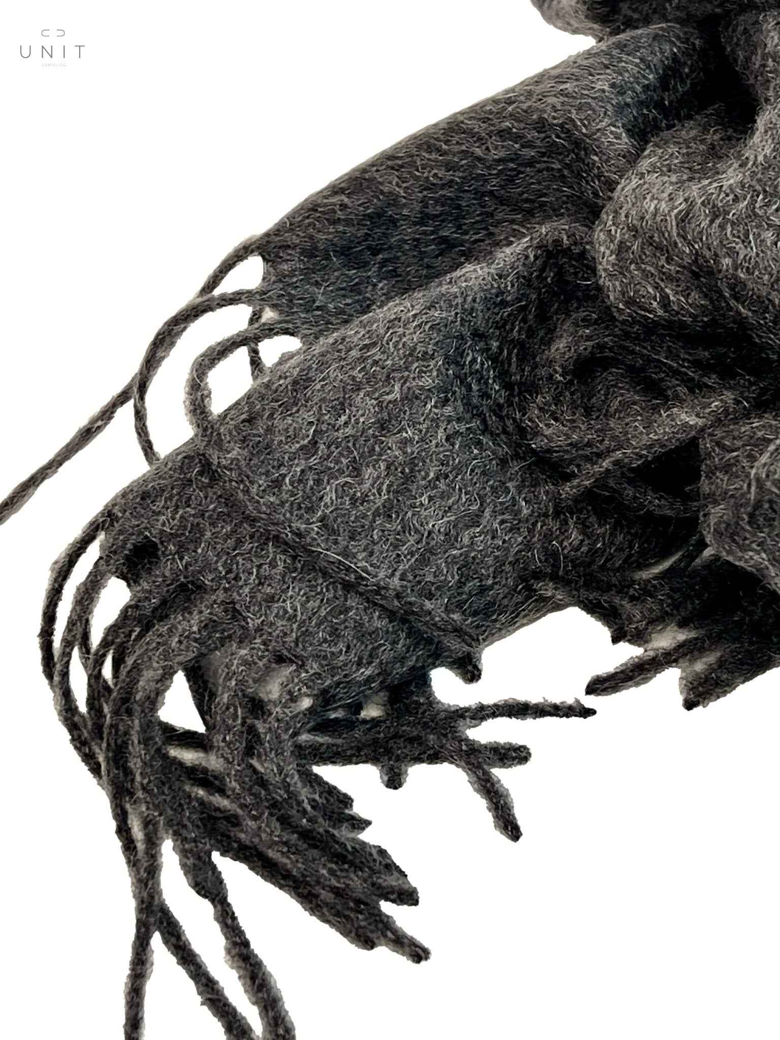 Ascot, écharpe 30x160cm, cachemire, anthracite - UNIT Hamburg