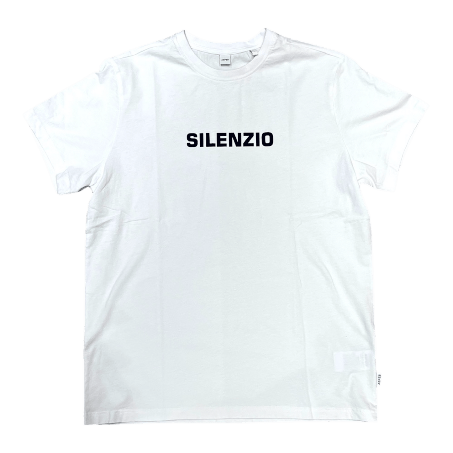 UNIT Hamburg - ASPESI, T-Shirt Silenzio, weiß - ASPESI