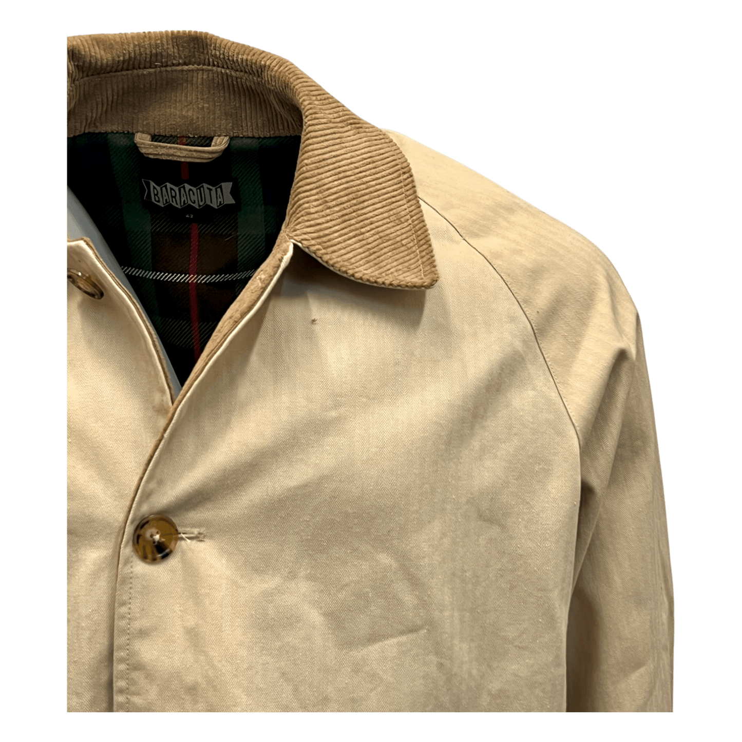 UNIT Hamburg - Baracuta G9 Harrington Dry Wax Ecru | UNIT Hamburg - Baracuta