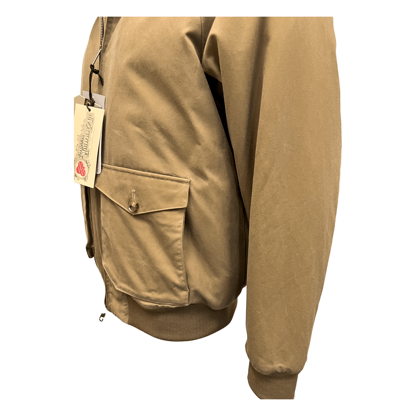 UNIT Hamburg - Baracuta, G9 Harrington, Wachsjacke, dunkelbeige - Baracuta