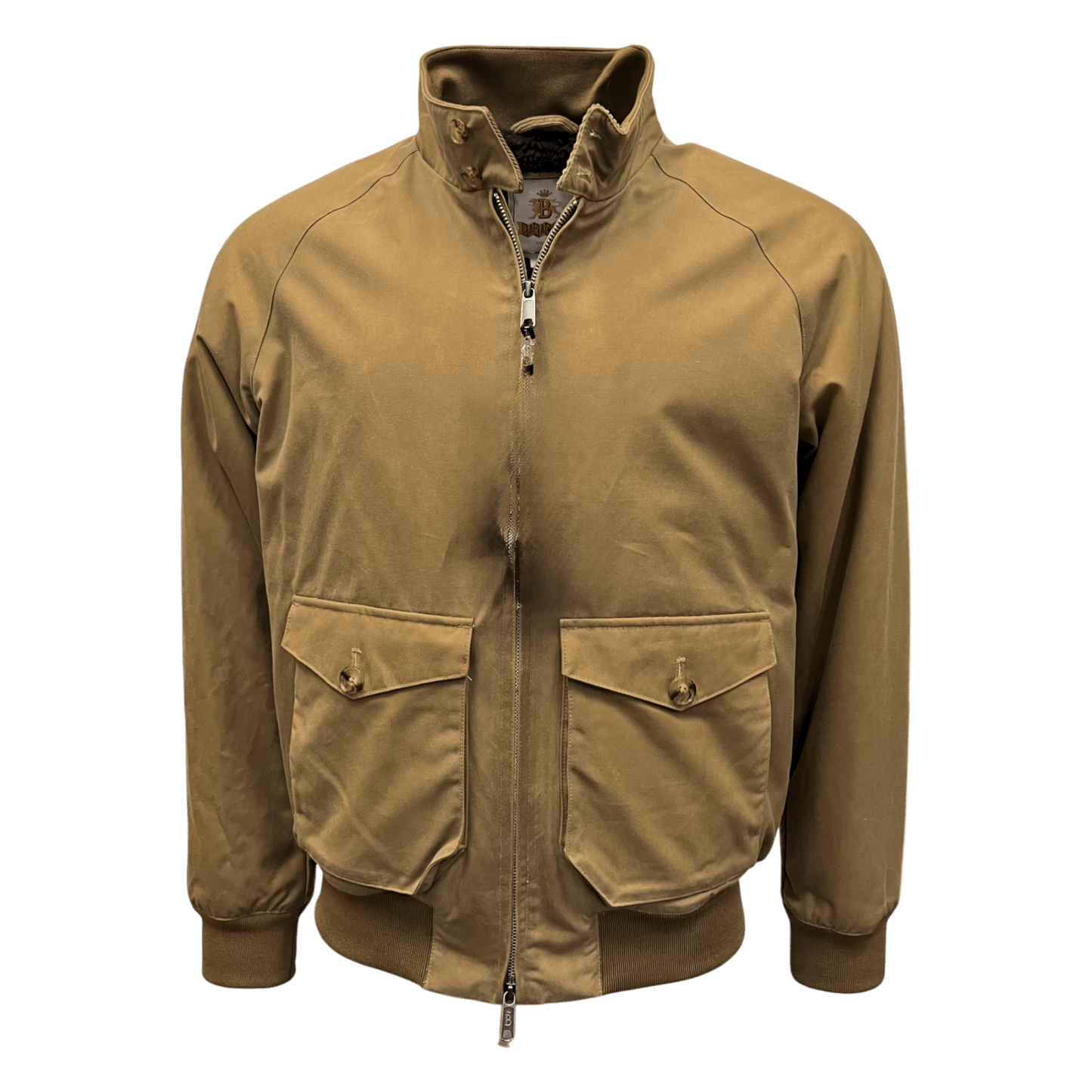 UNIT Hamburg - Baracuta, G9 Harrington, Wachsjacke, dunkelbeige - Baracuta
