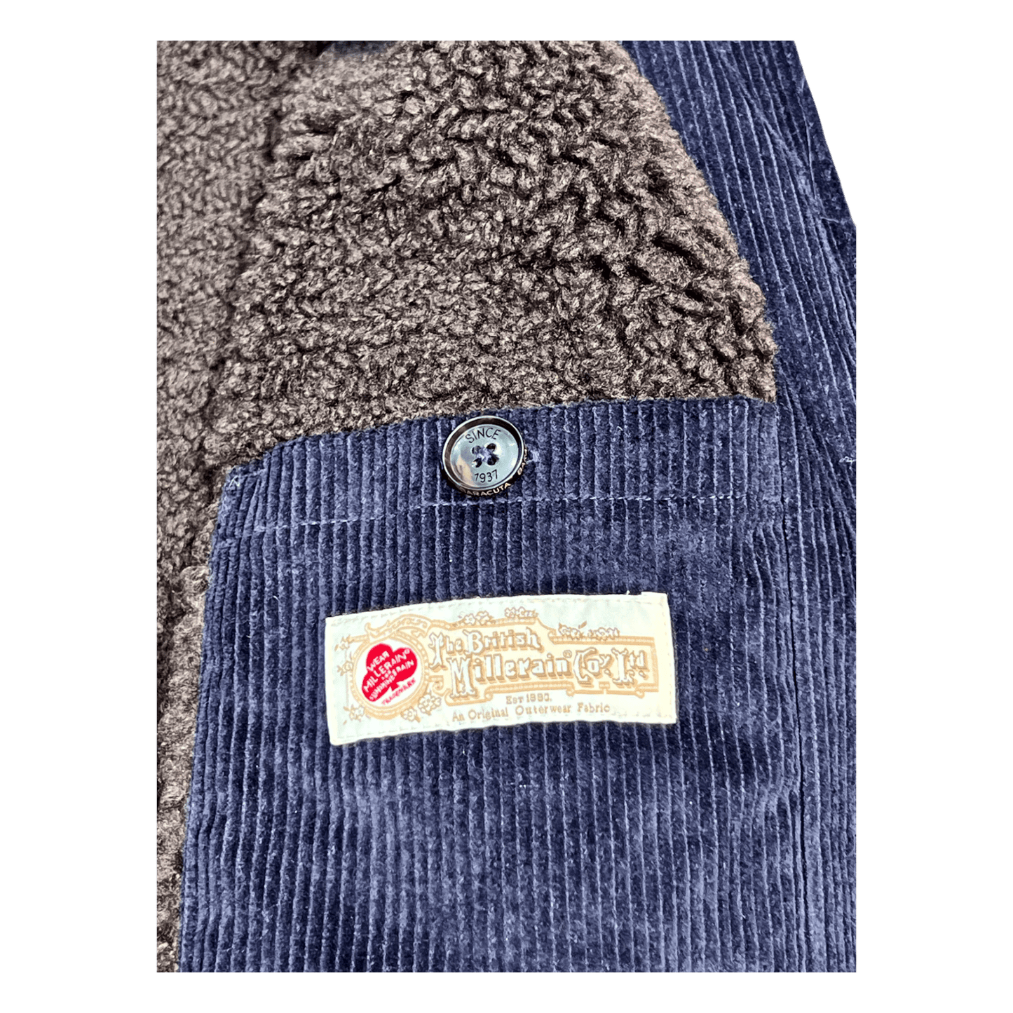 UNIT Hamburg - Baracuta, G9 Harrington, Wachsjacke, Hamburger Blau, dark navy - Baracuta