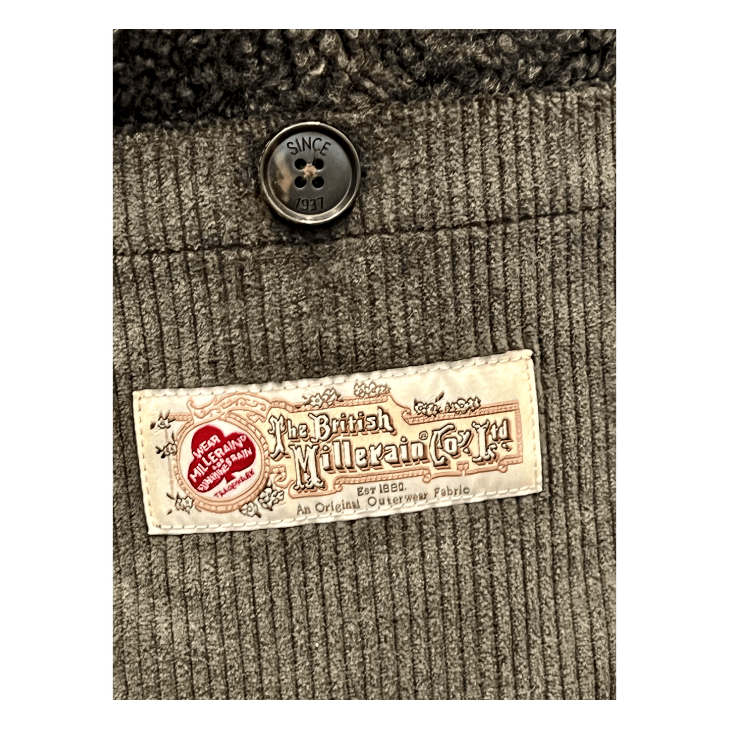 UNIT Hamburg - Baracuta, G9 - Harrington, Wachsjacke, kurz, oliv - Baracuta