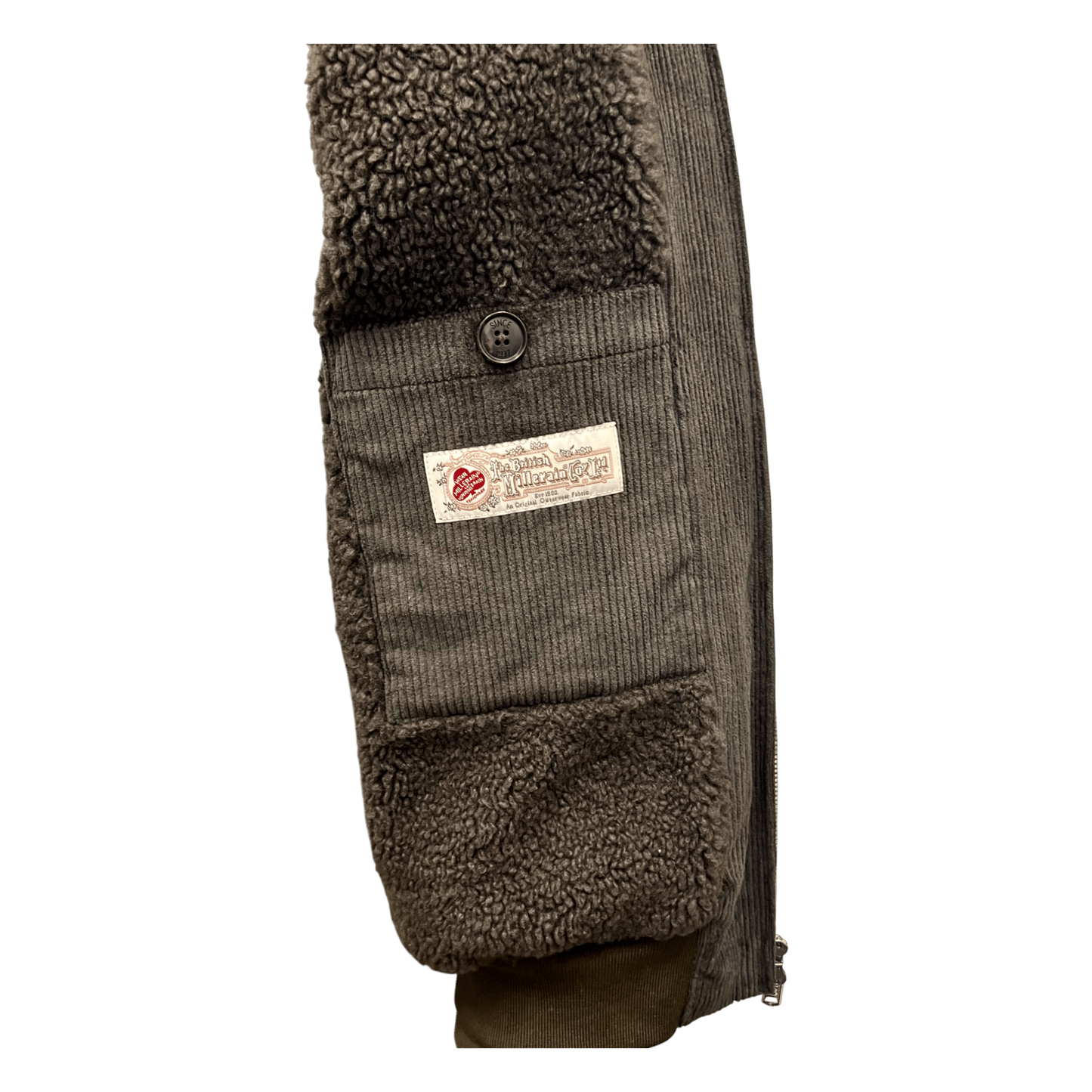 UNIT Hamburg - Baracuta, G9 - Harrington, Wachsjacke, kurz, oliv - Baracuta