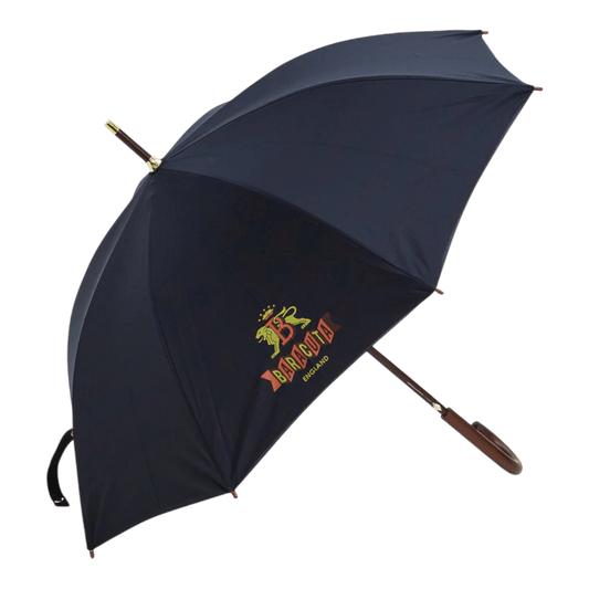 UNIT Hamburg - Baracuta, parapluie, classique, extérieur navy intérieur carreau rouge - Baracuta