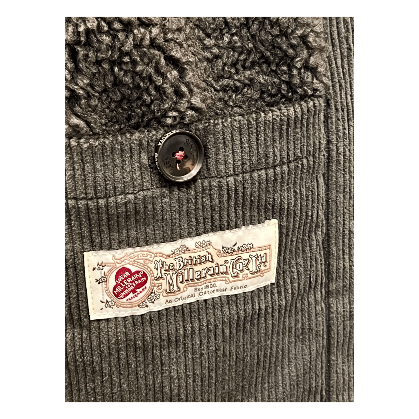 UNIT Hamburg - Baracuta, Wachjacke, kurz, andorra rot - Baracuta