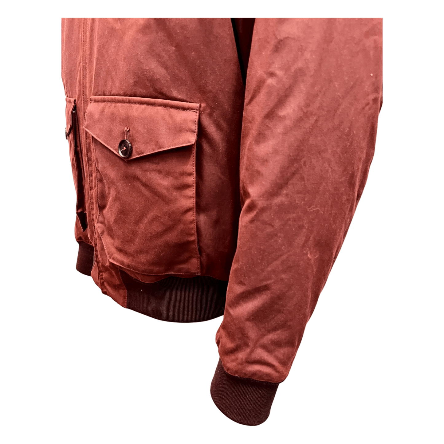 UNIT Hamburg - Baracuta, Wachjacke, kurz, andorra rot - Baracuta