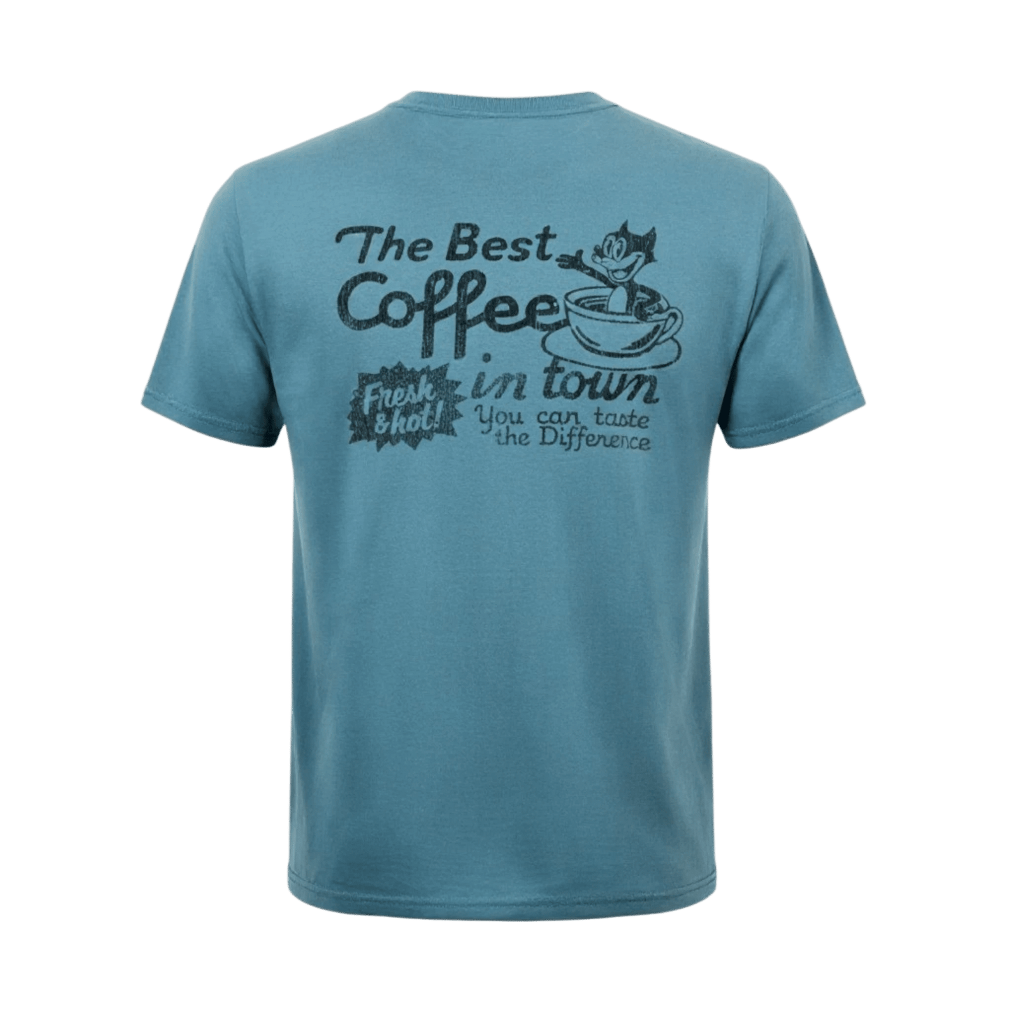 UNIT Hamburg - Bowery NYC, Best Coffee Heavy Jersey T‑Shirt, blau - Bowery NYC