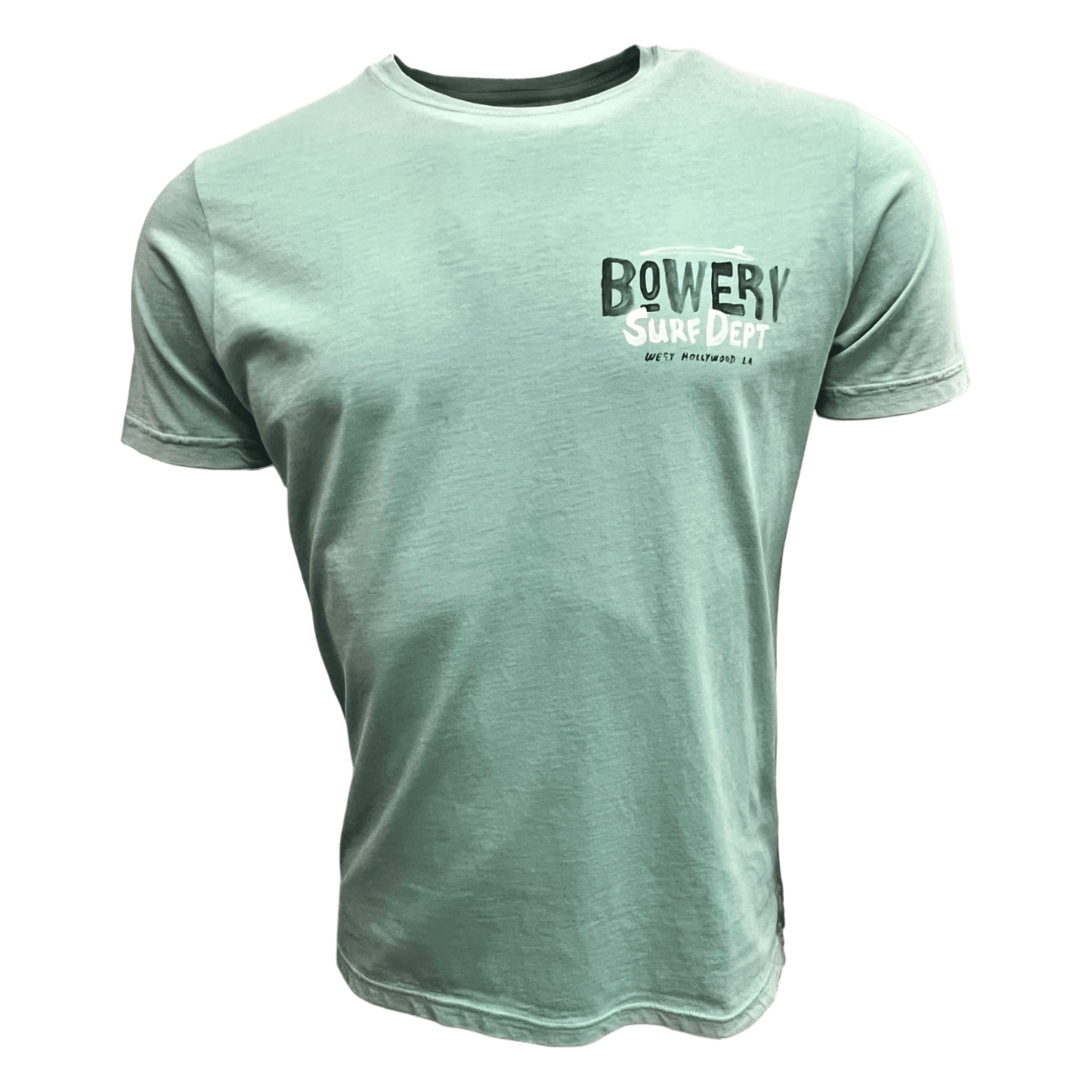 UNIT Hamburg - Bowery NYC, Bowery Surf Soft Jersey, T-Shirt, hellgrün - Bowery NYC