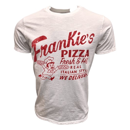 UNIT Hamburg - Bowery NYC, Frankie s Pizza Slub Jersey T-Shirt, weiß - Bowery NYC