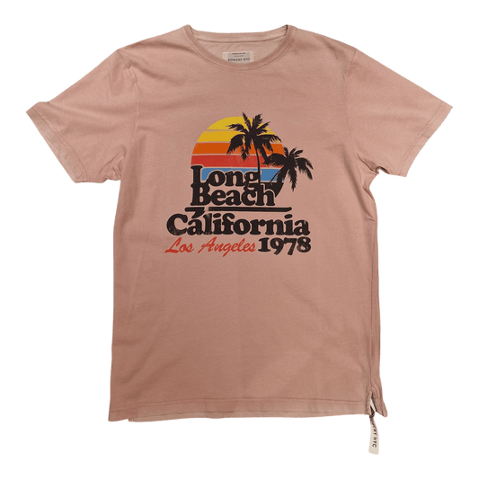 UNIT Hamburg - Bowery NYC, Long Beach, jersey doux, t-shirt, rose vintage - Bowery NYC