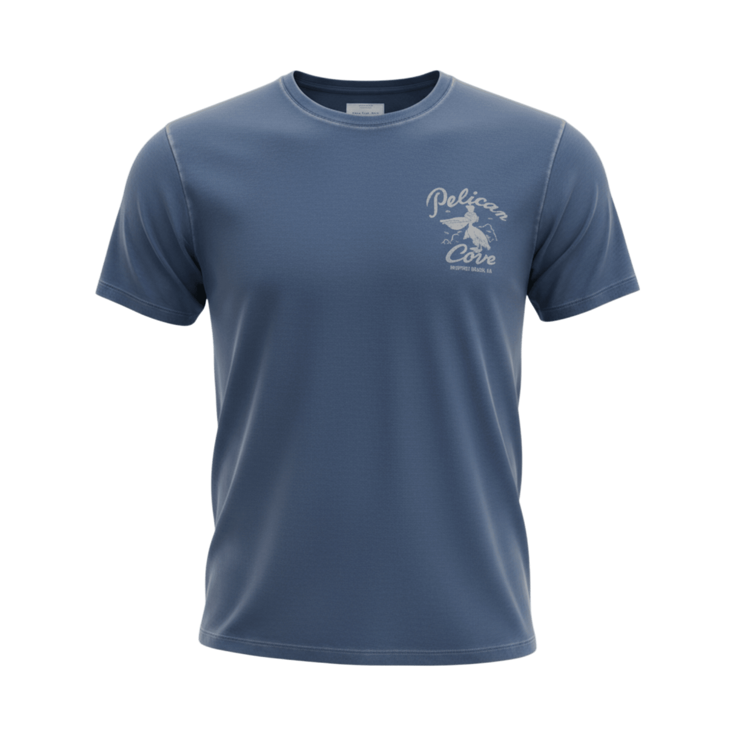 UNIT Hamburg - Bowery NYC, ペリカン・コーブ・ヴィンテージTシャツ, ブルー - Bowery NYC