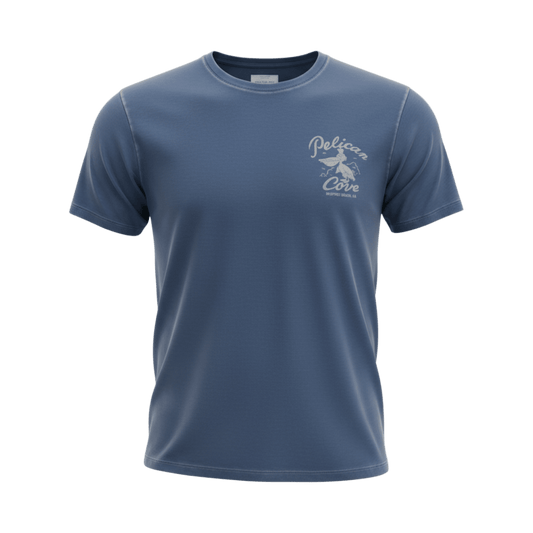 UNIT Hamburg - Bowery NYC, Pelican Cove Vintage T‑Shirt, blau - Bowery NYC