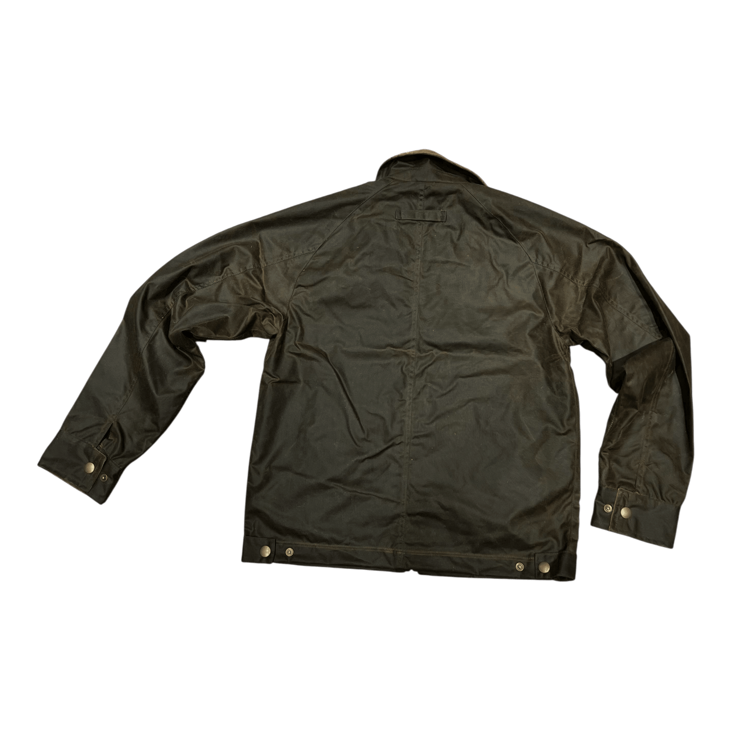 UNIT Hamburg - Brixtol Carter Waxed Jacket, Oliv mit hellem Kragen - Brixtol Textiles