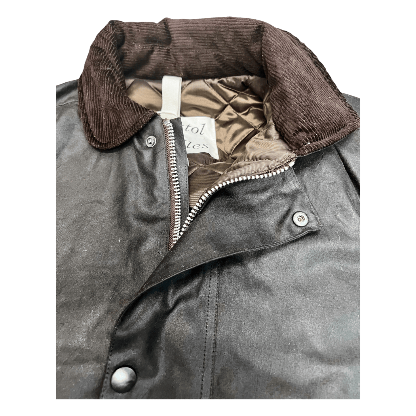 UNIT Hamburg - Brixtol, Curtis Waxed Jacket, braun - Brixtol Textiles