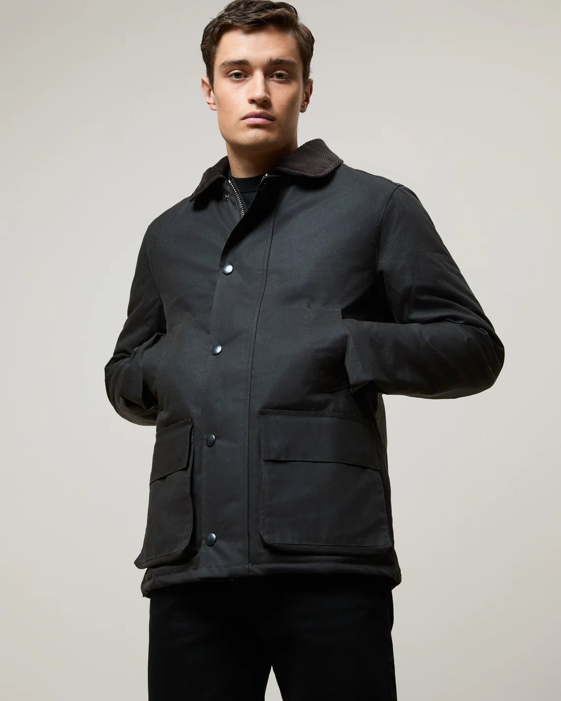 UNIT Hamburg - Brixtol, Curtis Waxed Jacket, braun - Brixtol Textiles