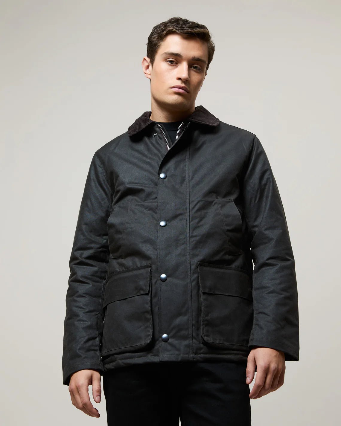 UNIT Hamburg - Brixtol, Curtis Waxed Jacket, braun - Brixtol Textiles