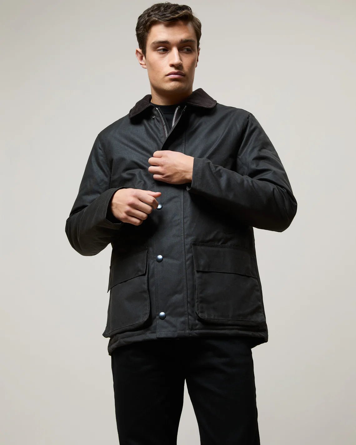 UNIT Hamburg - Brixtol, Curtis Waxed Jacket, braun - Brixtol Textiles
