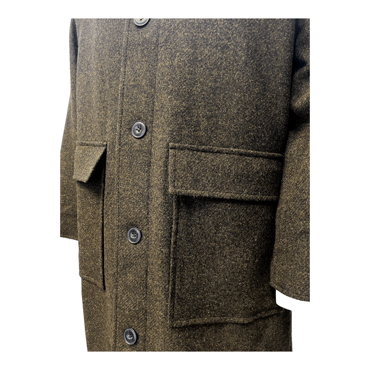 UNIT Hamburg - Brixtol Lachlan Mantel – Mantel aus recyceltem Fleece, brown - Brixtol Textiles
