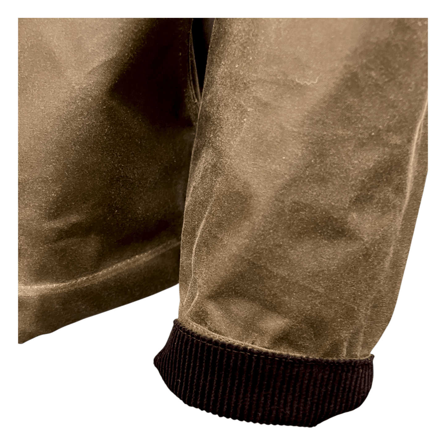 UNIT Hamburg - Brixtol Textiles, Carter, kurze Wachsjacke, dunkelbeige - Brixtol Textiles