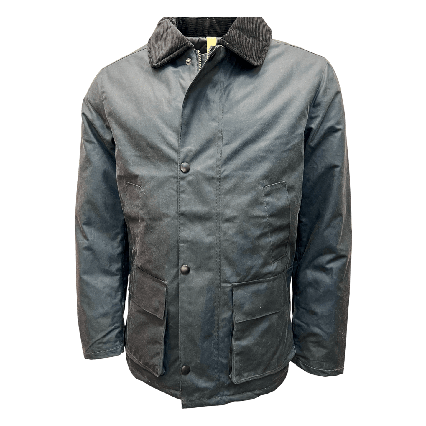 UNIT Hamburg - Brixtol Textiles, Curtis, Wachsjacke, rauchblau - Brixtol Textiles
