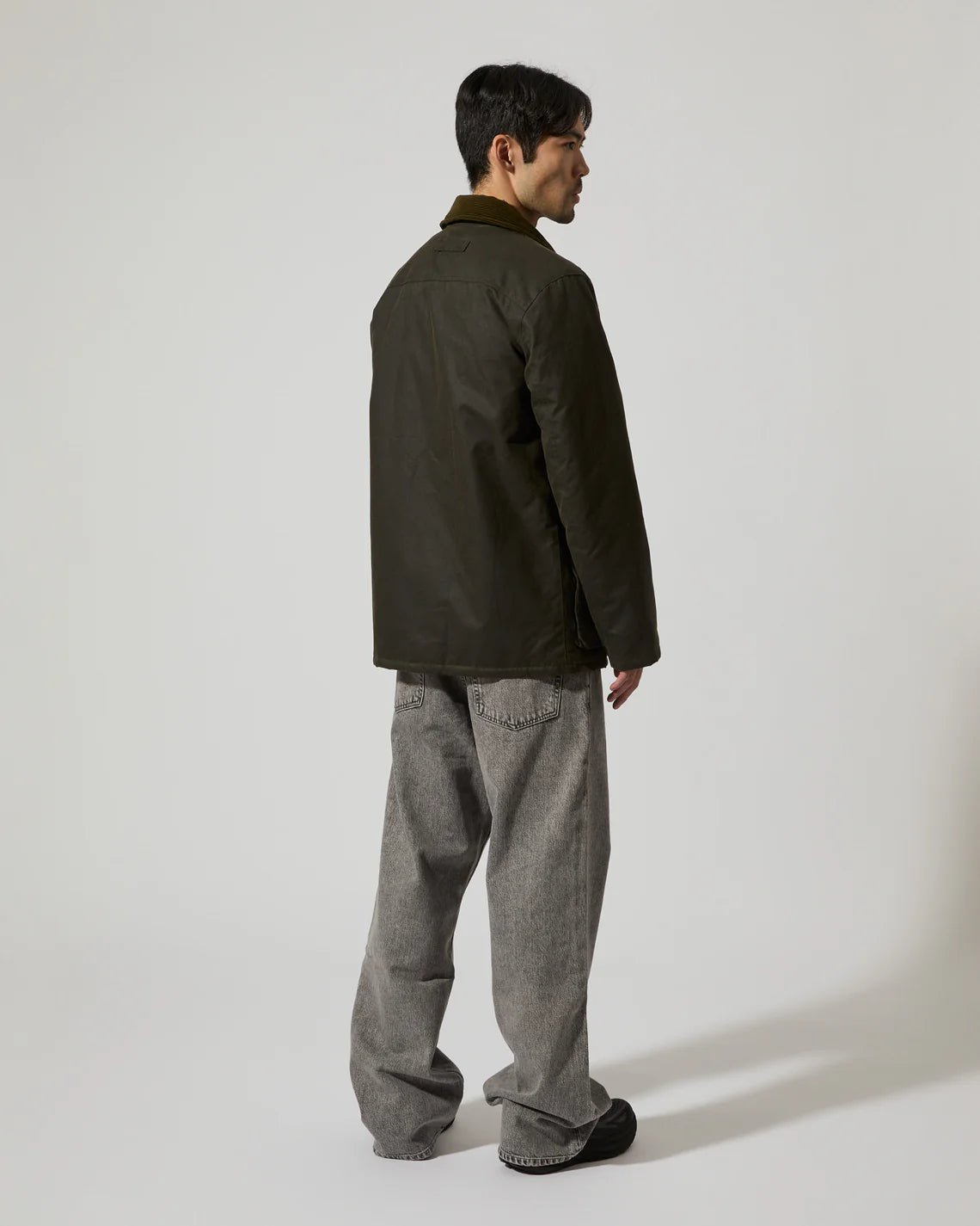 UNIT Hamburg - Brixtol Textiles, Curtis Waxed Jacket, oliv - Brixtol Textiles
