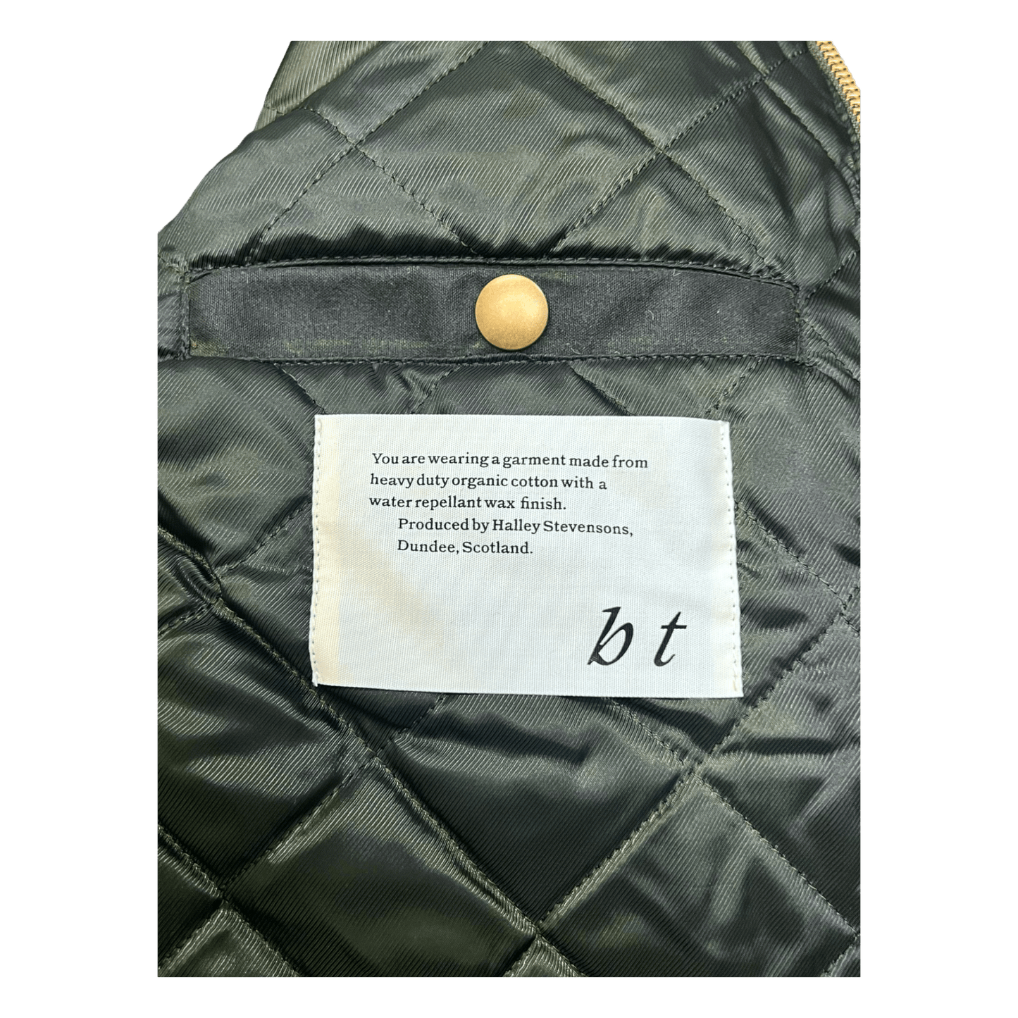 UNIT Hamburg - Brixtol Textiles, Curtis Waxed Jacket, oliv - Brixtol Textiles