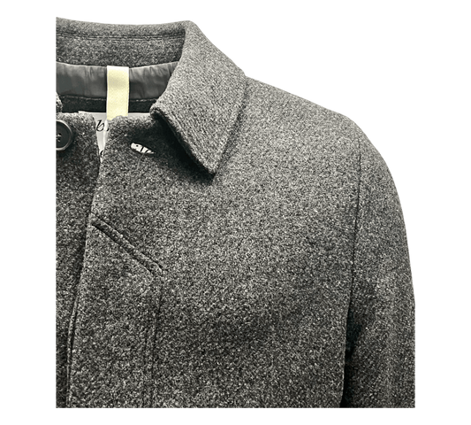 Brixtol Textiles, coat T - Coat, wool, gray - UNIT Hamburg