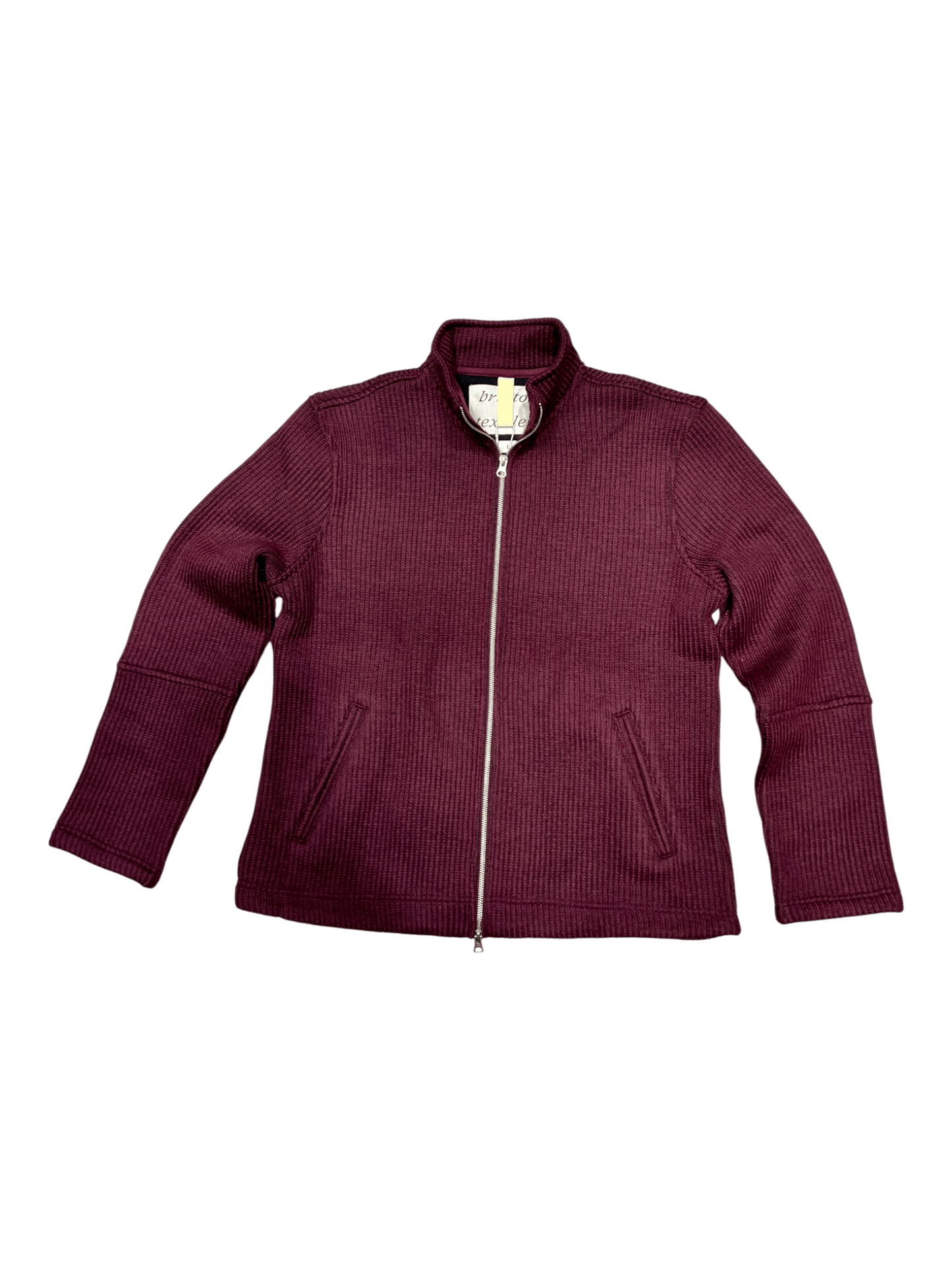 UNIT Hamburg - ブリクストール・テキスタイルズ、セブン、カーディガン、ワインレッド - Brixtol Textiles