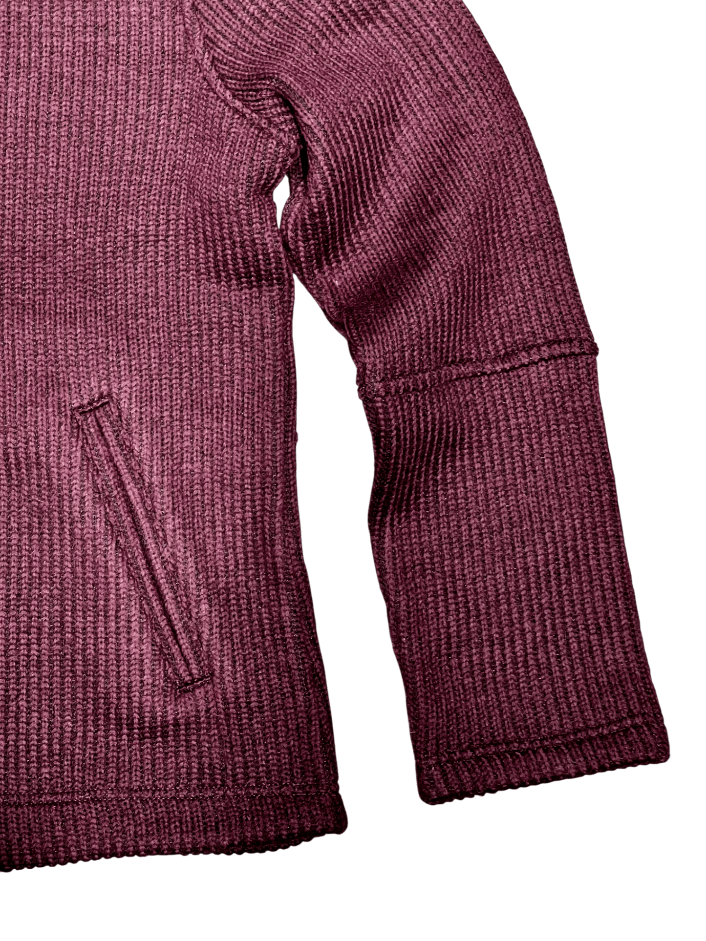 UNIT Hamburg - ブリクストール・テキスタイルズ、セブン、カーディガン、ワインレッド - Brixtol Textiles