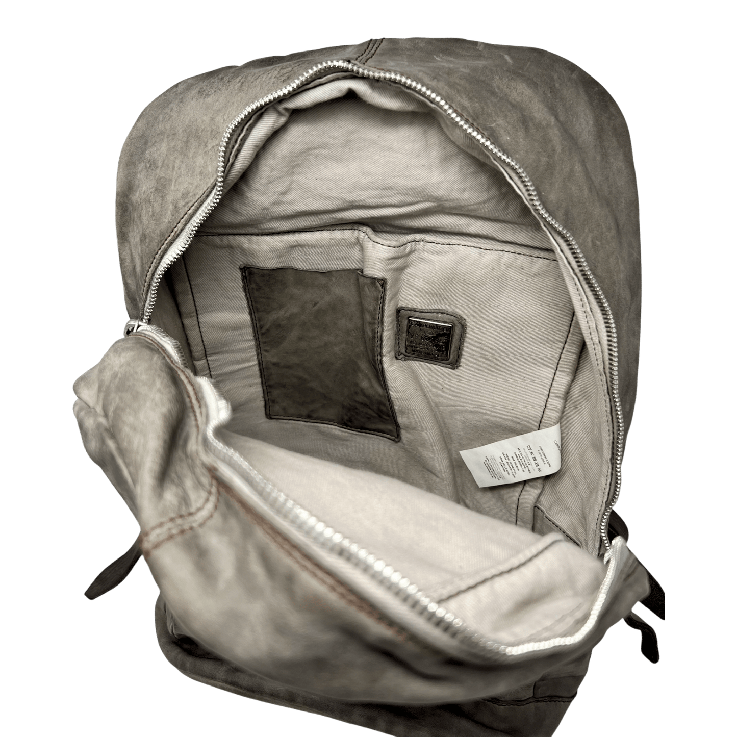 UNIT Hamburg - Campomaggi Leder - Rucksack Cemento – Backpack, zement - Campomaggi