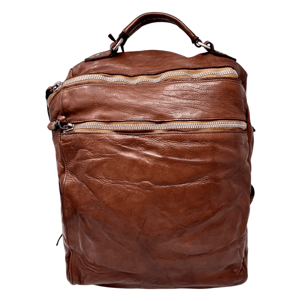UNIT Hamburg - Campomaggi, Lederrucksack, Kalbsleder, braun - Campomaggi