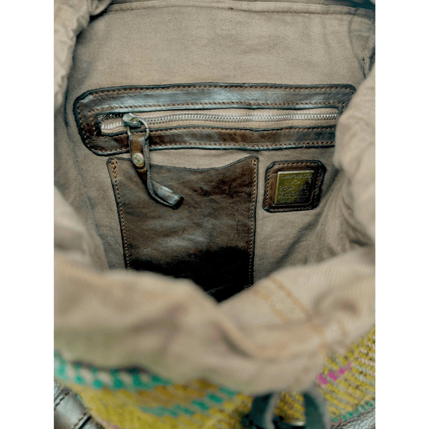 UNIT Hamburg - Campomaggi, Tartan Rucksack, mittel | Leder & Wolle - Campomaggi