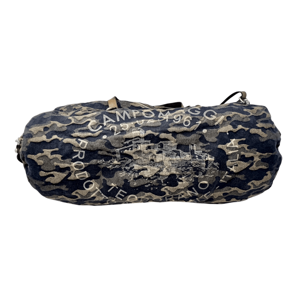 UNIT Hamburg - Campomaggi, Weekend Bag Camouflage, Baumwolle/leder schwarz oliv - Campomaggi